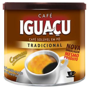 Café Solúvel Iguaçu Lata 50g