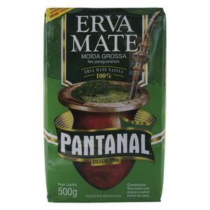 Erva Mate Pantanal Com Açúcar 500g