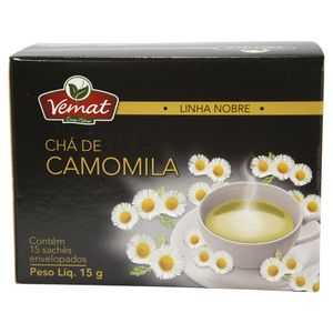 Chá Vemat Camomila Com 15 15g