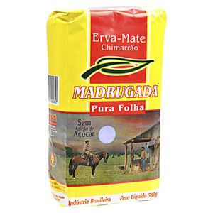 Erva Mate Madrugada Pura Folha Sem Açúcar 500g