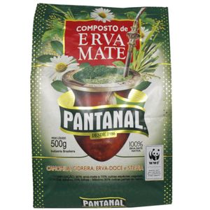 Erva Mate Pantanal Composta Laminada 500g