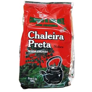 Erva Mate Chaleira Preta Com Cidreira 500g