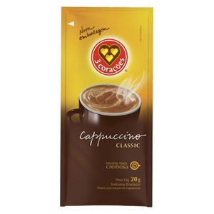 Café Solúvel 3 Corações Cappuccino Classic Sachê 20g
