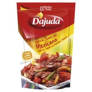 Molho De Tomate Dajuda Mexicano Sachê 200g