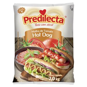 Molho De Tomate Predilecta Bag Hot Dog 2kg