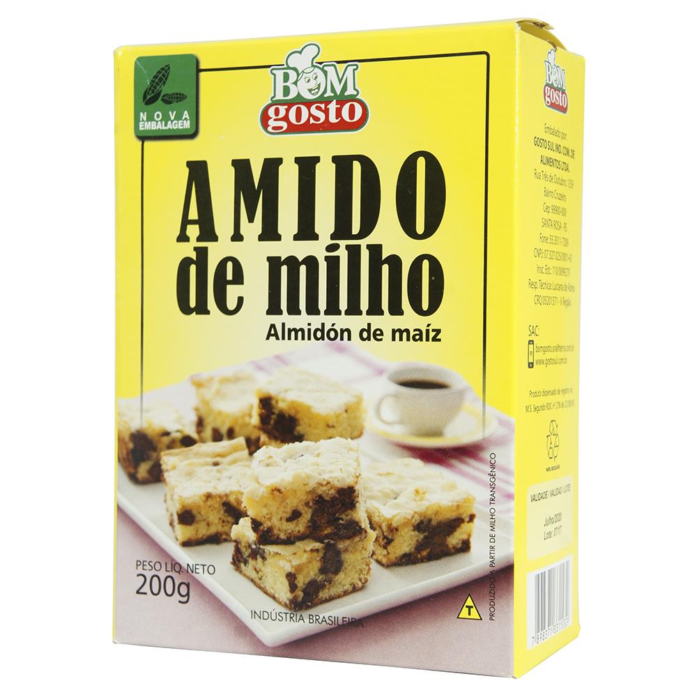 Amido De Milho Bom Gosto 200g
