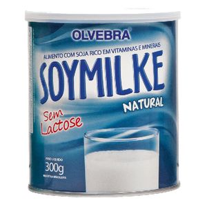 Alimento Soja Soymilke Sem Lactose Natural 300g