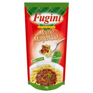 Molho De Tomate Fugini Manjericão Sachê 300g