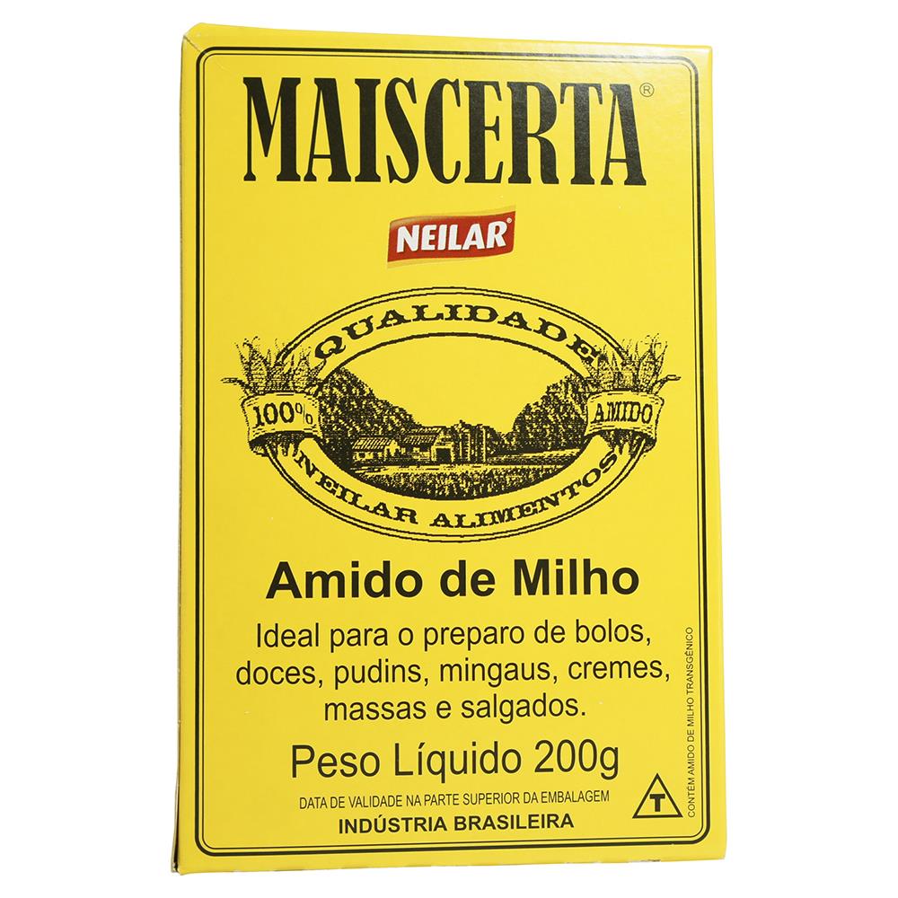 Amido De Milho Maiscerta Neilar 200g