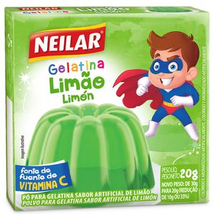 Gelatina Neilar Limão 20g