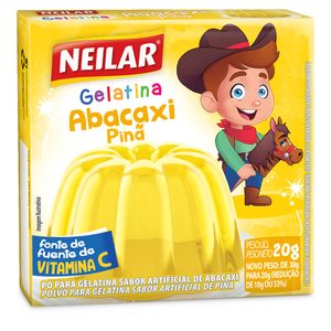 Gelatina Neilar Abacaxi 20g