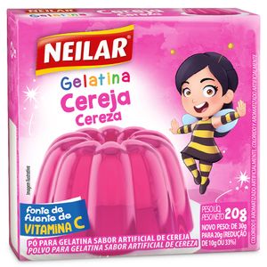 Gelatina Neilar Cereja 20g