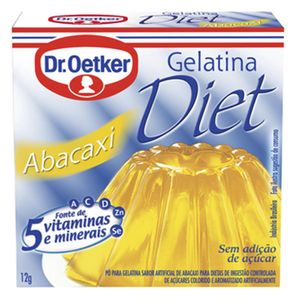 Gelatina Dr Oetker Diet Abacaxi 12g