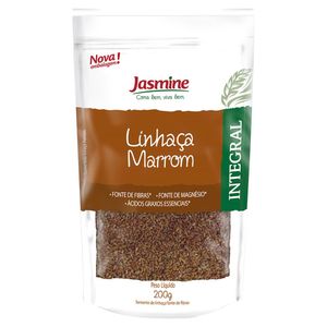 Linhaça Jasmine Marrom Grãos Integral 200g