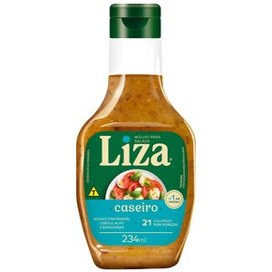 Molho Para Salada Liza Caseiro 234ml