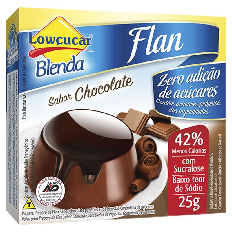 FLAN-LOWCUCAR-ZERO-ACUC-25G-CHOCOLATE