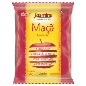 Maçã Seca Jasmine Crocante 40g