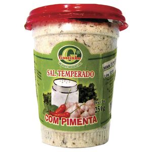 Sal Temperado Gostinho 250g Com Pimenta