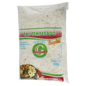 Sal Temperado Gostinho Com Pimenta 1kg