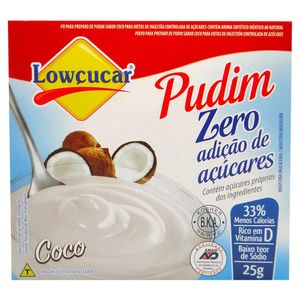 Pudim Lowçucar Zero Açucar Coco 25g