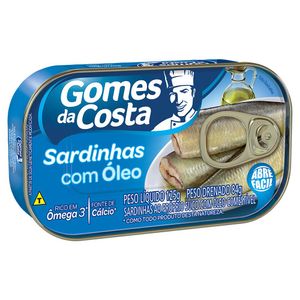 Sardinha Gomes Da Costa Com Óleo 84g