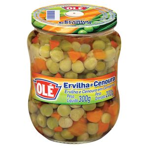 Ervilha E Cenoura Olé Vidro 170g