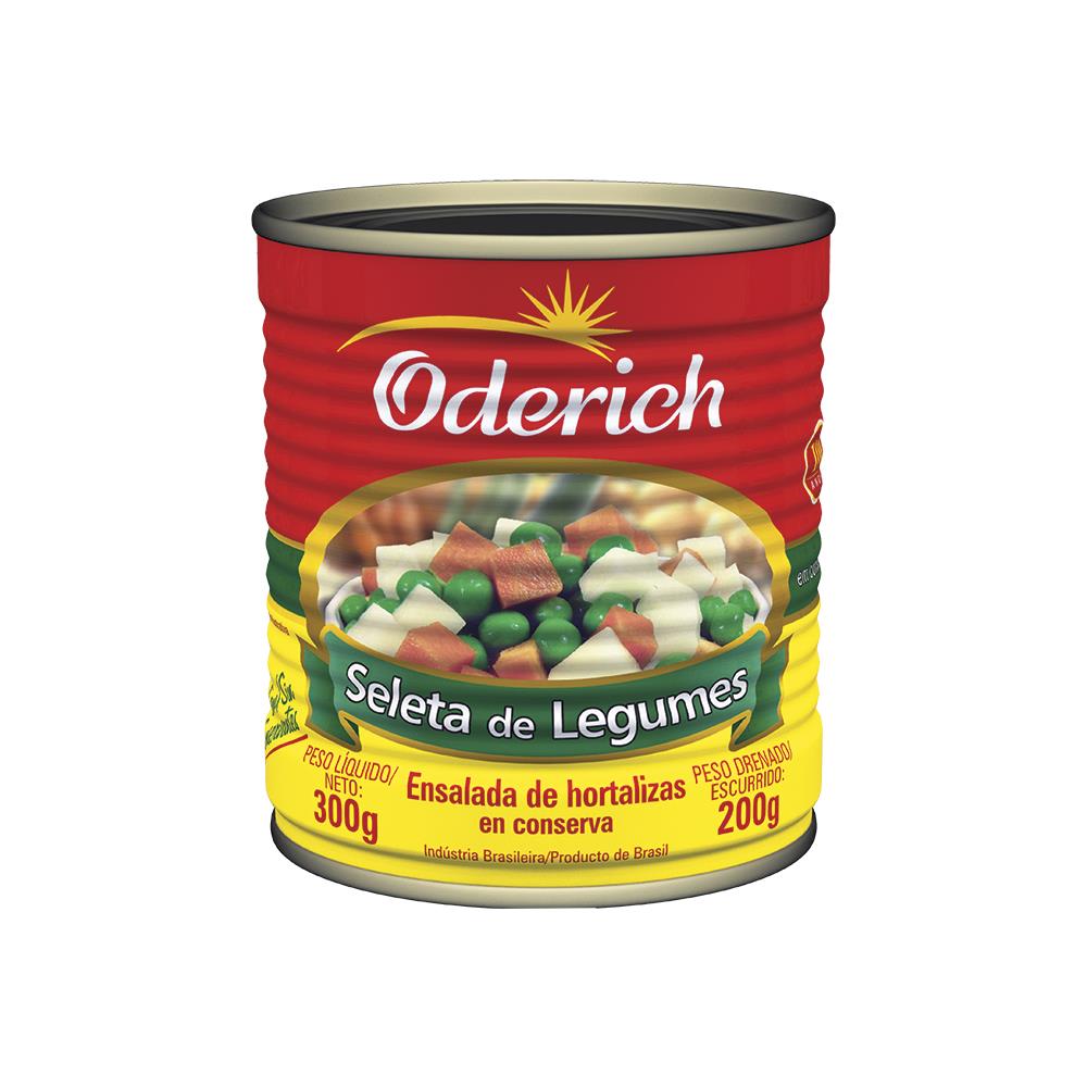 Encontraproduto.com.br - Seleta De Legumes Oderich Lata 200g