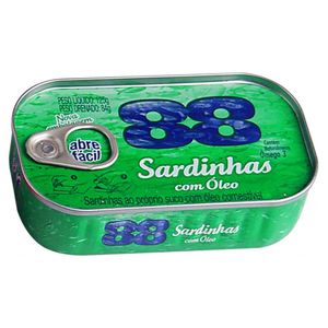 Sardinha 88 Com Óleo 75g