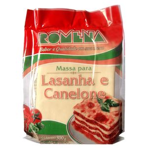 Massa Lasanha Romena Fresca Canelone 300g