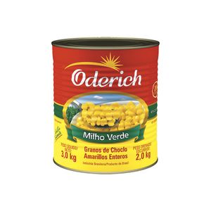 Milho Verde Oderich Lata 2,0kg