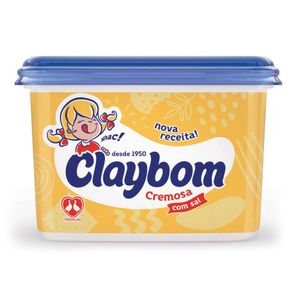 Margarina Claybom Com Sal Pote 500g