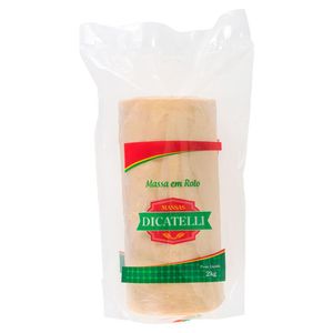 Massa Para Pastel Dicatelli Rolo 2kg