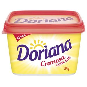 Margarina Doriana Cremosa Original Com Sal 500g