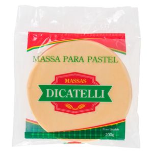 Massa Para Pastel Dicatelli Média 200g