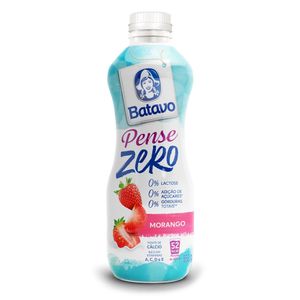 Bebida Láctea Batavo Pense Zero Morango 850g