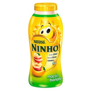 Iogurte Nestlé Ninho Sabores Maçã E Banana 170g