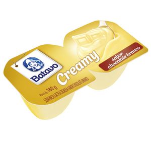 Sobremesa Láctea Batavo Creamy Chocolate Branco 180g