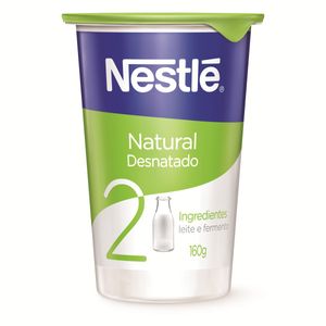 Iogurte Nestlé Natural Desnatado 160g