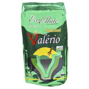 Erva Mate Valério Suave Laminada Com Açúcar 1kg