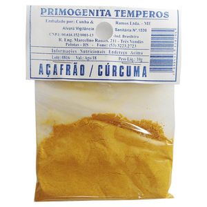 Condimento Primogenita Açafrão 10g