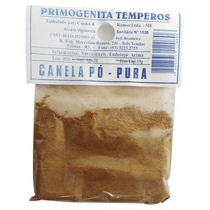 Condimento Primogenita Canela Em Pó Pura 15g