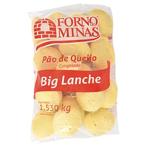 Pão De Queijo Forno De Minas Big Congelado 1530kg