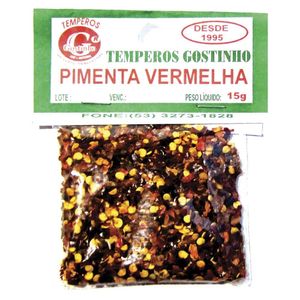 Condimento Gostinho Pimenta Vermelha 15g