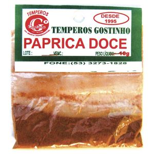 Condimento Gostinho Páprica Doce 10g