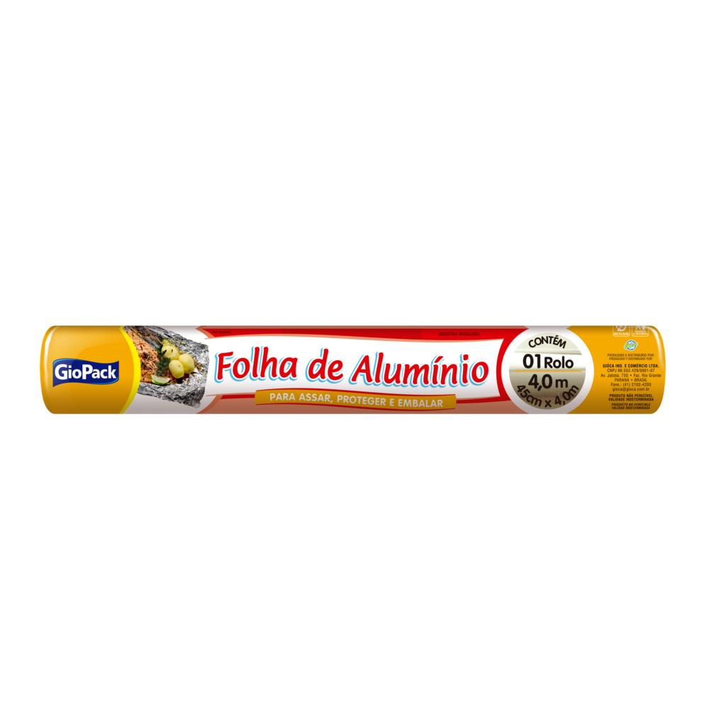 Papel Alumínio Giopack 45cm X 4m