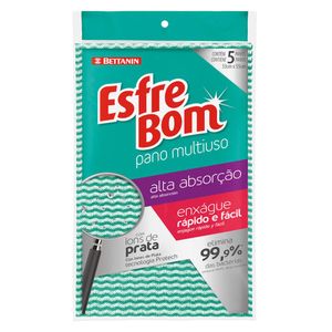 Pano Esfrebom Multiuso Verde