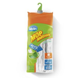 Mop Multi Uso Alklin Tiras Algodão Refil