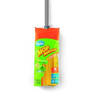Mop Alklin Tiras Algodão Com Cabo