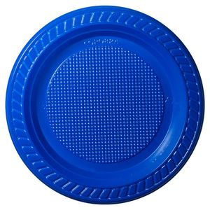Prato Plástico Copobras Clr 10x15cm Azul