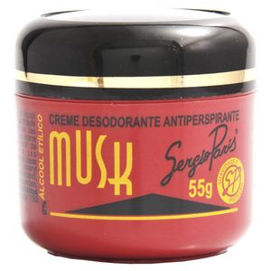 Desodorante Creme Sergio Paris 55g Musk